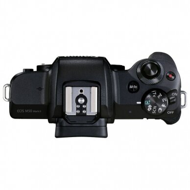 Canon EOS M50 Mark II Kit (EF-M 15-45mm STM) Juodas 2