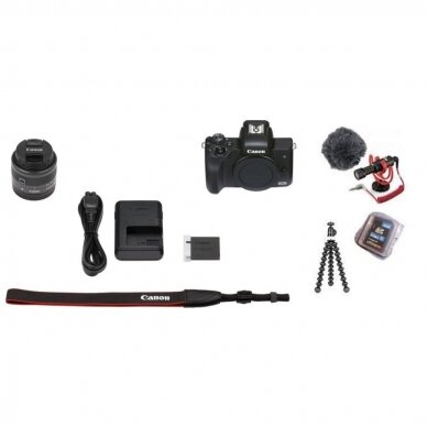 Canon EOS M50 Mark II Vlogger Kit 1