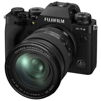 Fujifilm X-T4 Kit su 18-55mm Juodas
