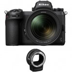 Nikon Z7 + Z 24-70mm f/4 S + FTZ Adapter