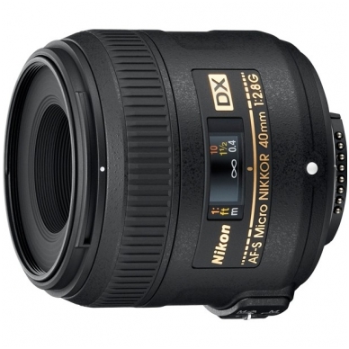 Nikon AF-S DX Micro Nikkor 40mm F/2.8G macro