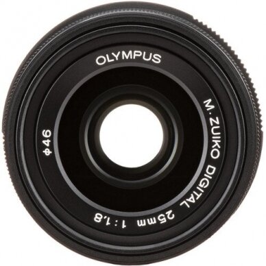 Olympus M.Zuiko Digital 25mm F/1.8 Juodas 1