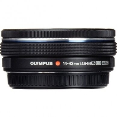 Olympus M.Zuiko Digital ED 14-42mm f3.5-5.6 EZ Juodas 1