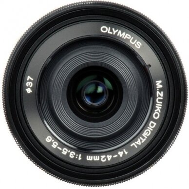 Olympus M.Zuiko Digital ED 14-42mm f3.5-5.6 EZ Juodas 2