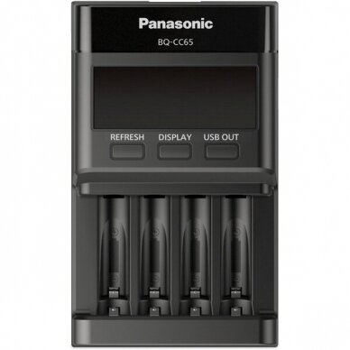 Panasonic Eneloop Charger Pro BQ-CC65E Baterijų Kroviklis 2