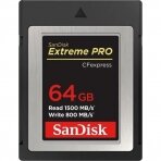 SanDisk Extreme Pro CFexpress Type B 64GB Atminties Kortelė
