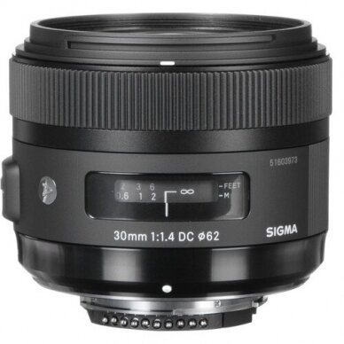 Sigma 30mm F1.4 DC HSM ART Nikon F 2