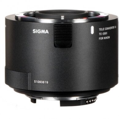 Sigma TC-2001 2.0x Teleconverter Nikon F 1