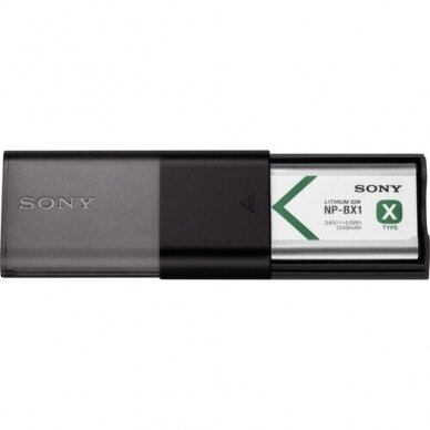 Sony ACC-TRDCX USB Kelioninis Kroviklis Su NP-BX1 Baterija 3